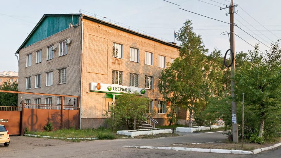 Дополнительный офис №8600/017 Сбербанка в Чите на карте