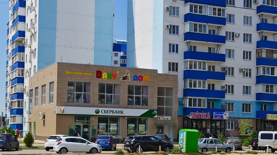 Дополнительный офис №8621/0710 Сбербанка в Волжском на карте