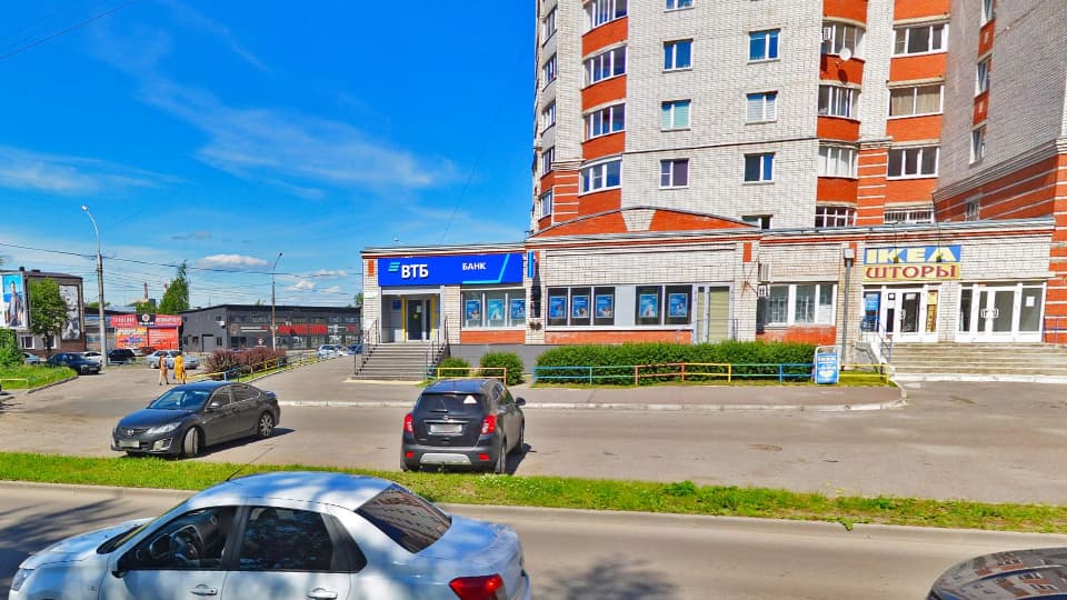 Операционный офис «На Преминина» банка ВТБ в Вологде на карте