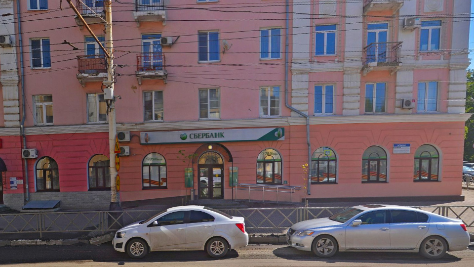 Дополнительный офис №8594/04 Сбербанка в Тамбове на карте